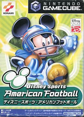 ディズニースポーツ アメリカンフットボール ゲームキューブ