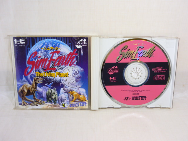シムアース PCエンジンスーパーCD