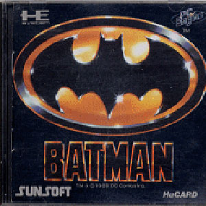 BATMAN PCエンジンHuカード