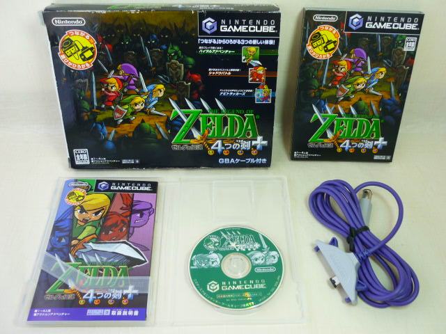 ゼルダの伝説4つの剣+ GBAケーブル付同梱版 ゲームキューブ